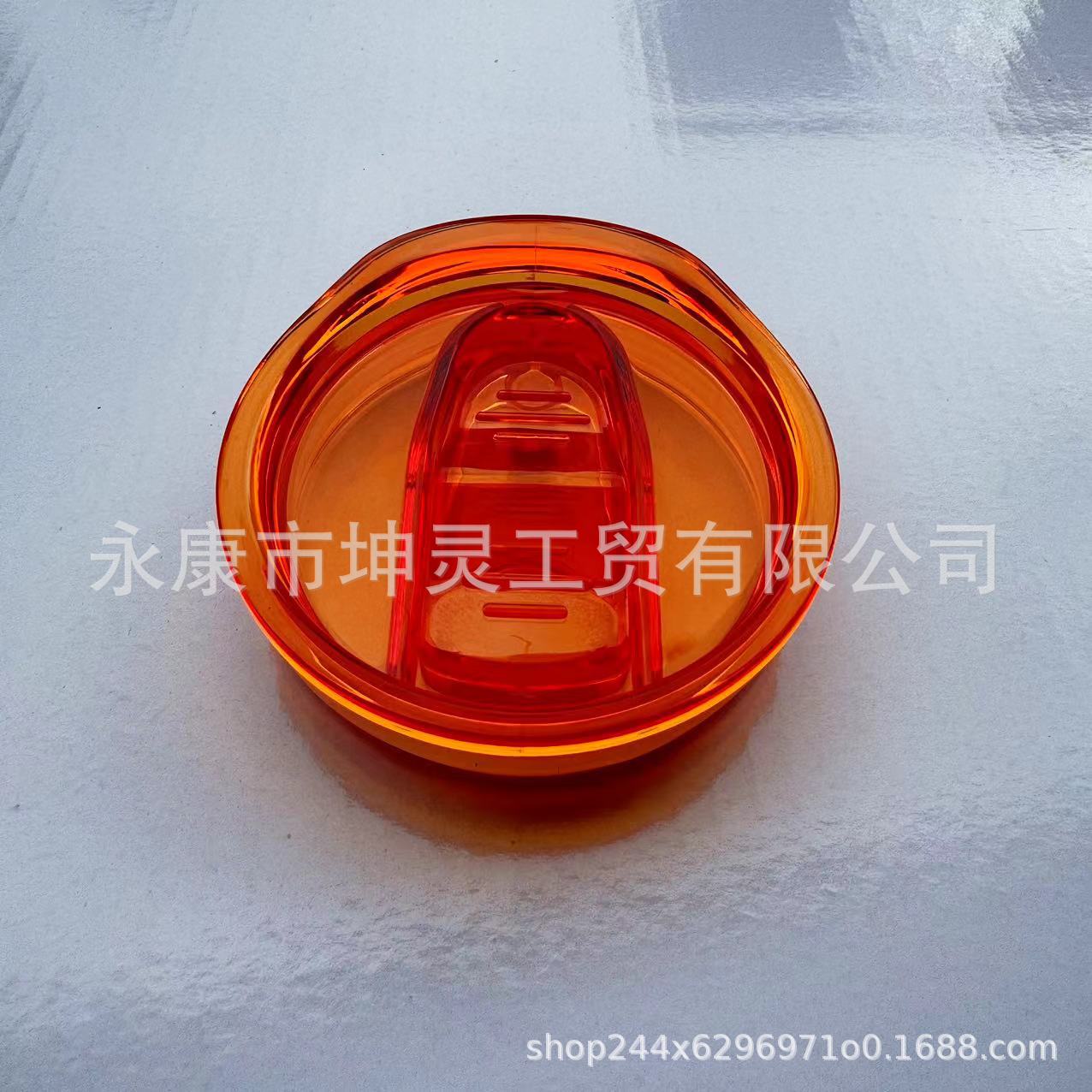 Wholesale 50pcs Glass Colored Stainless Steel Plastic Push Cup Lid